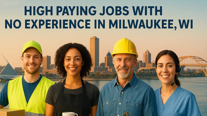 High paying jobs in Milwaukee no experience