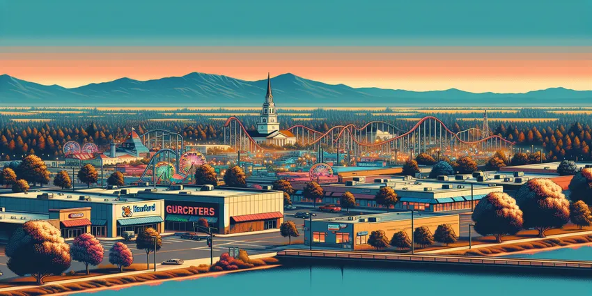 Teen working at a fast-food restaurant in Hanford, CA