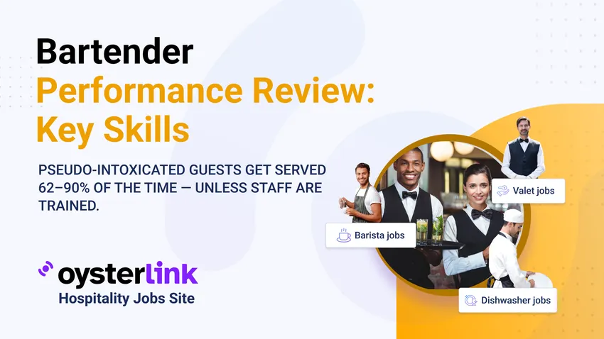 Bartender Performance Review Examples