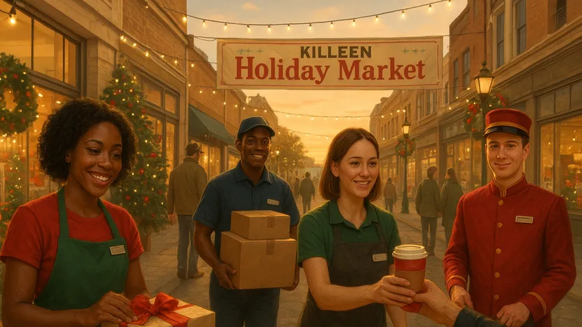 Seasonal holiday jobs in Killeen TX