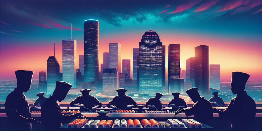 restaurants where sushi chefs make most money in houston cover image