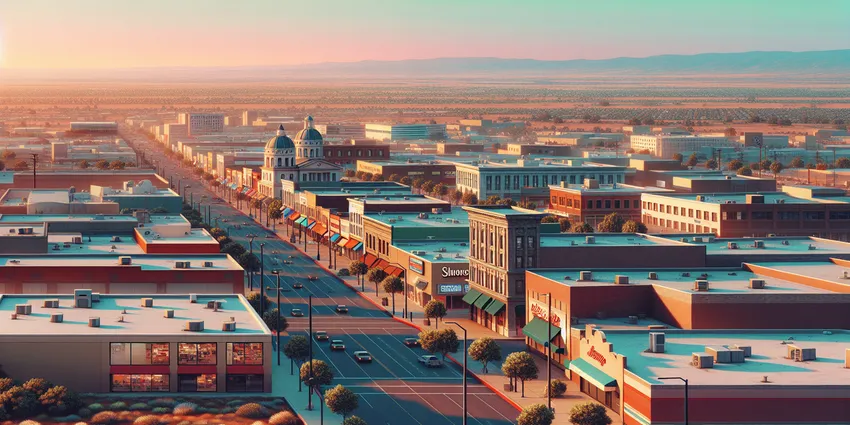 Teen working at a fast-food restaurant in Bakersfield