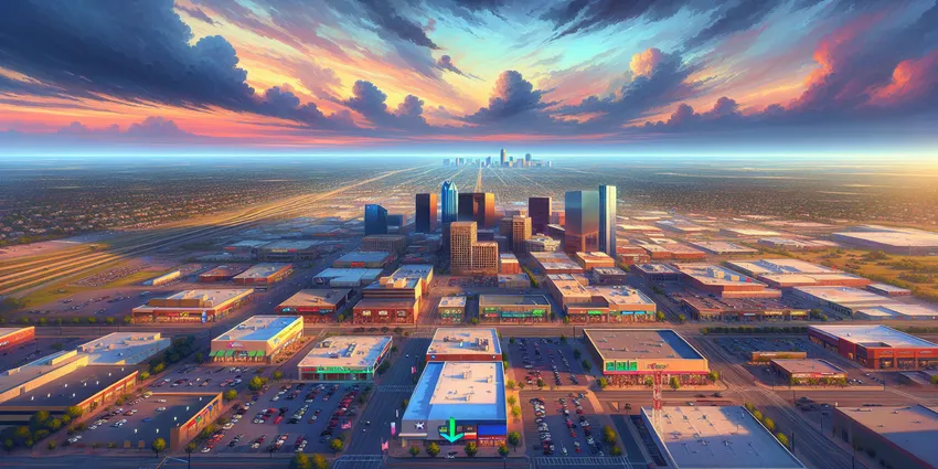 Young teen working at a fast-food restaurant in Irving, TX