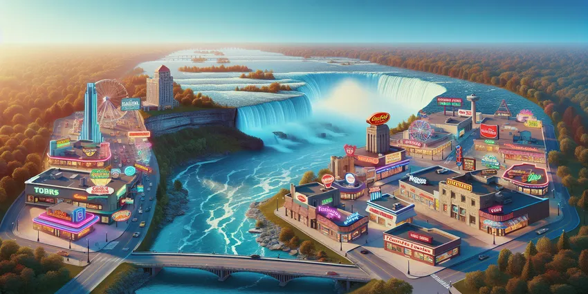 Teen working at a fast-food restaurant in Niagara Falls