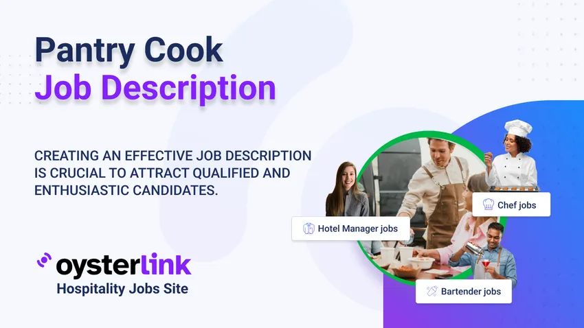 pantry cook job description
