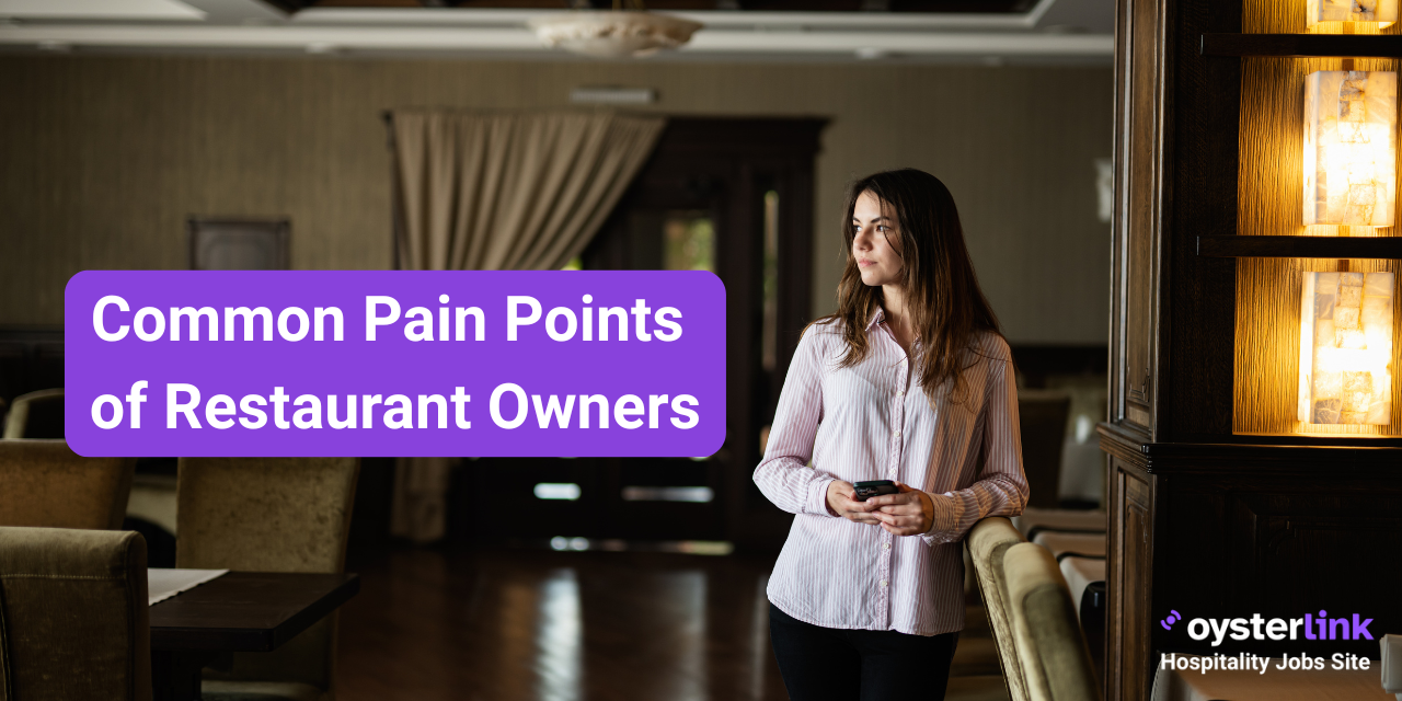 restaurant owner in a restaurant