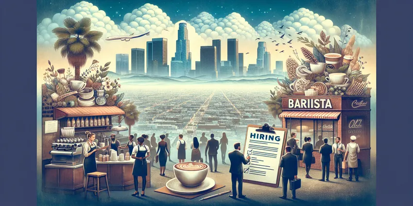 Hiring barista los angeles local wage laws