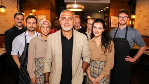 Nicolas Kurban with the Amar team