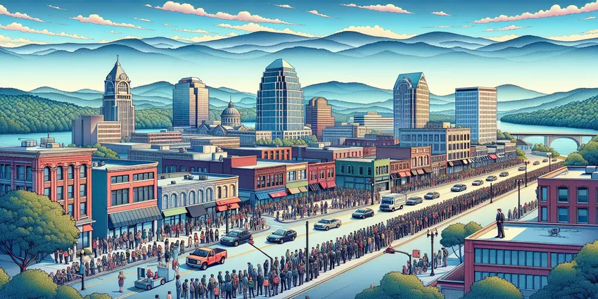 Teen working at a fast-food restaurant in Chattanooga