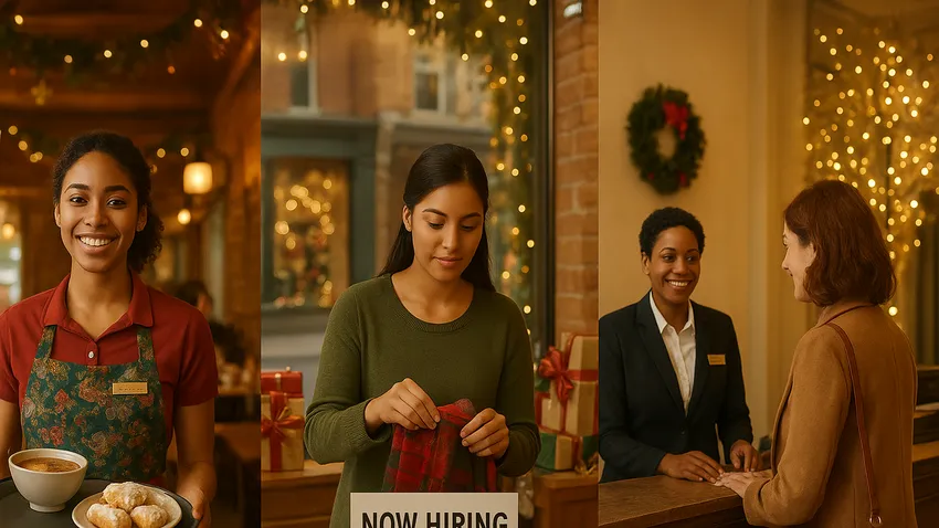 Seasonal holiday jobs in Lafayette