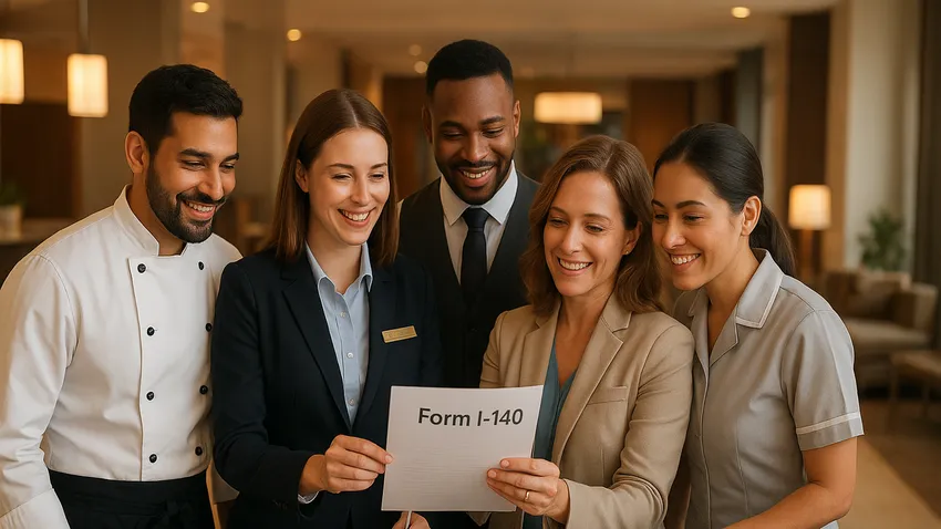 Form I-140 employment petition