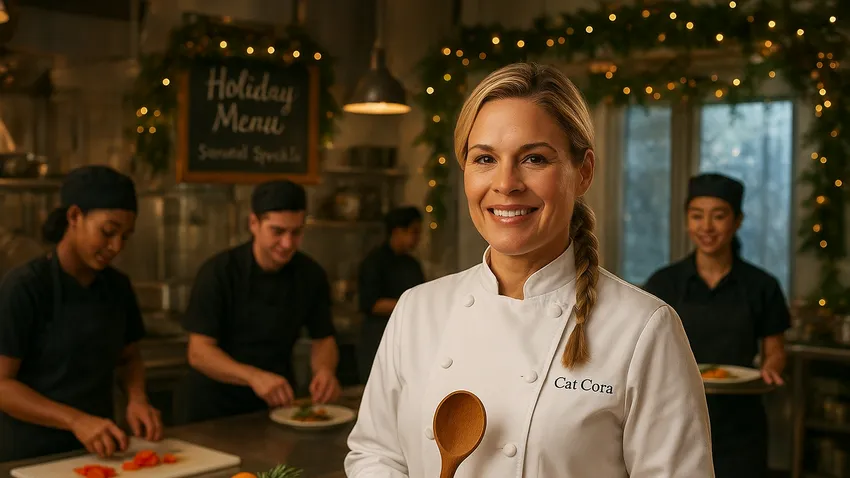 Cat Cora portrait
