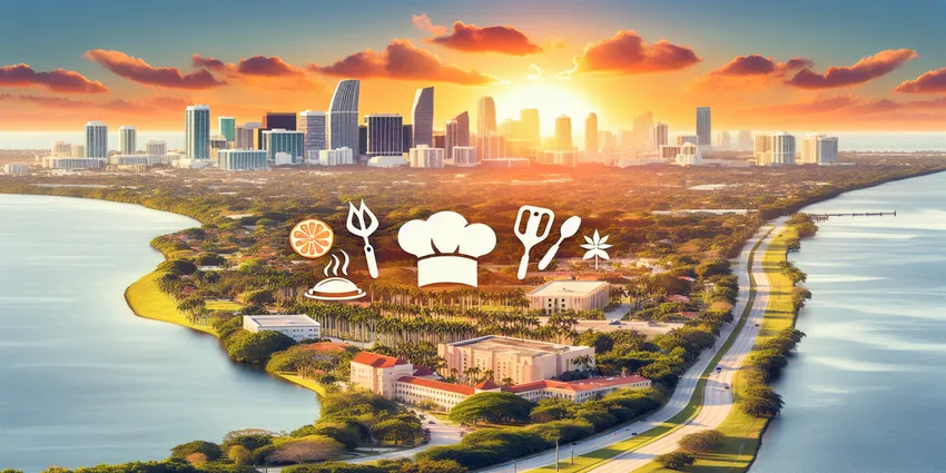 Students participating in culinary apprenticeships in Miami’s suburbs