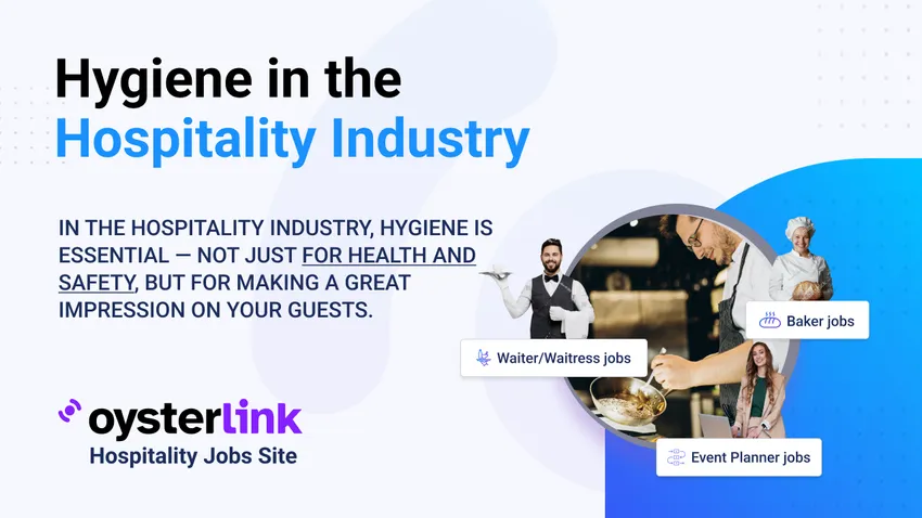 hands wearing blue gloves holding wooden cubes that say 'hygiene'