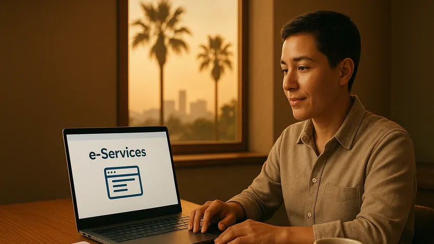 California e-Services registration for State Tax ID