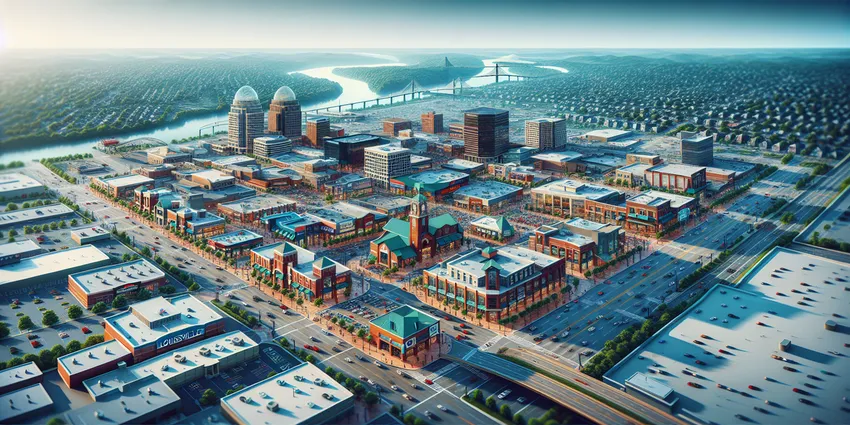 Teen working at fast-food restaurant in Louisville