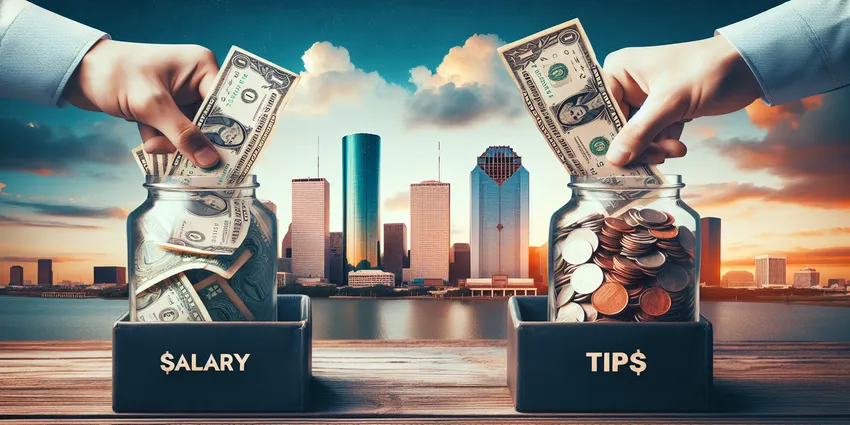 Houston cook salary with tips overview