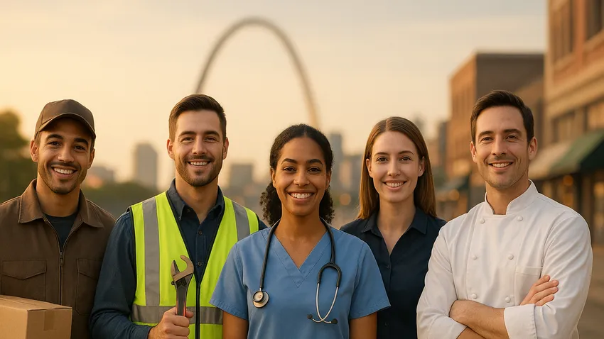 high paying hospitality jobs in St. Louis