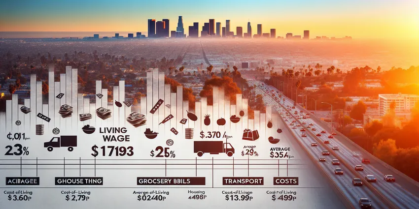 los angeles chef salaries vs living wage