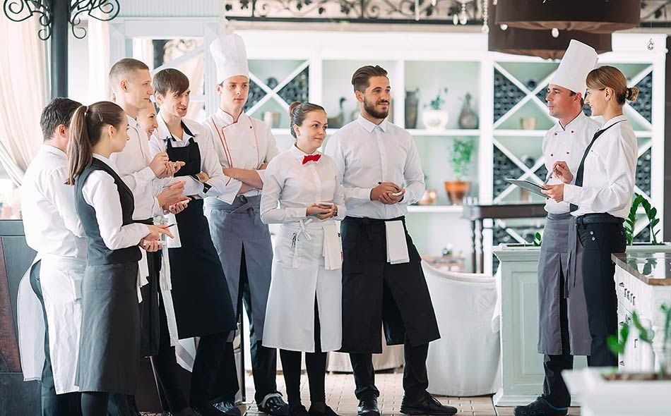 An image of restaurant staff