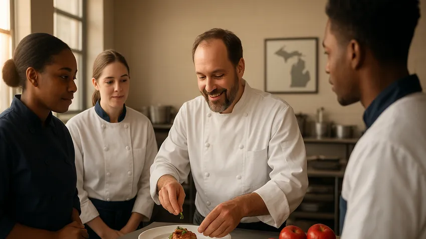 Best culinary schools in Michigan campus kitchen
