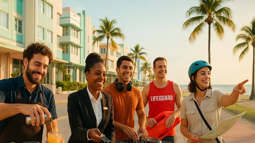 Miami hospitality fun jobs