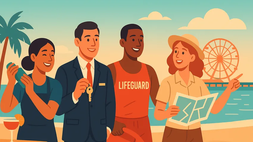 Fun jobs in Galveston hospitality