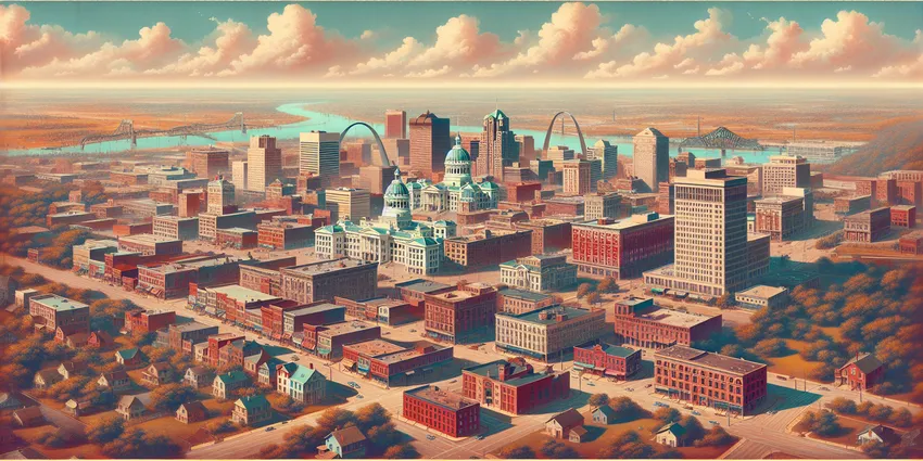 A young person working at a fast food restaurant in St. Louis, MO