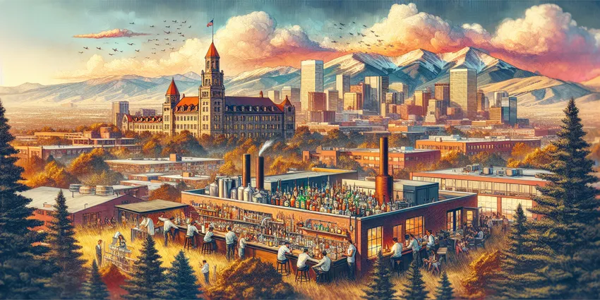 Top bartending school students preparing cocktails