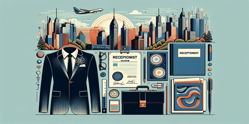 Receptionist interview checklist items