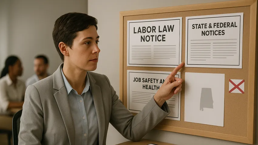 Alabama labor law poster compliance