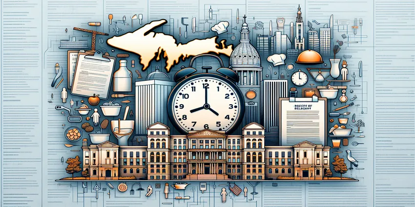 Michigan youth employment laws poster