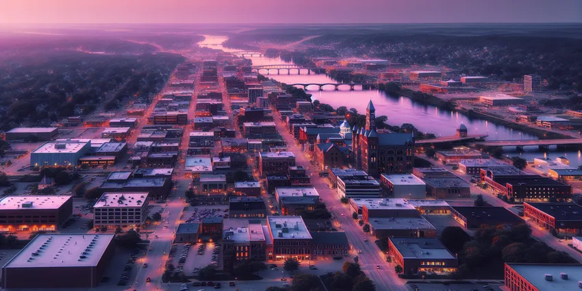 15-year-old working at a fast-food restaurant in La Crosse