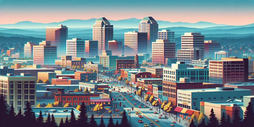 14-year-old working at a fast-food restaurant in Spokane