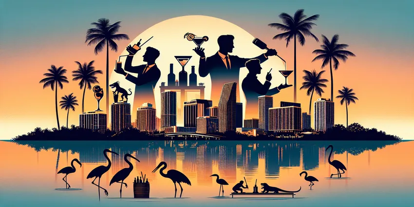 Top Bartending Schools Miami Banner Image