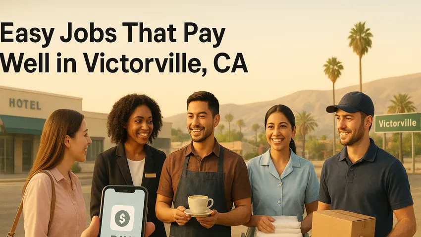 easy jobs victorville ca hospitality