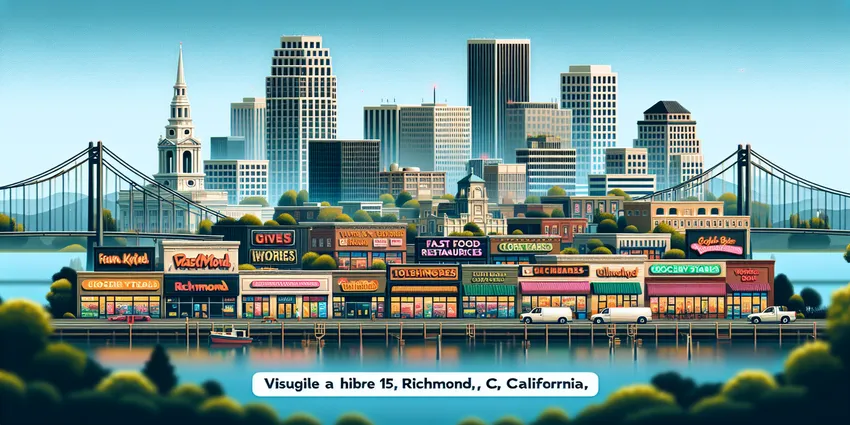 Teen working at a fast food restaurant in Richmond, CA