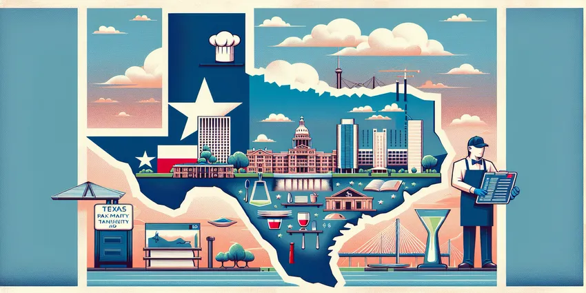 Texas hospitality pay transparency job ad
