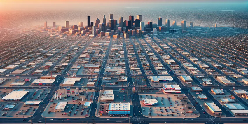 Teen working at a fast food restaurant in Lancaster, TX