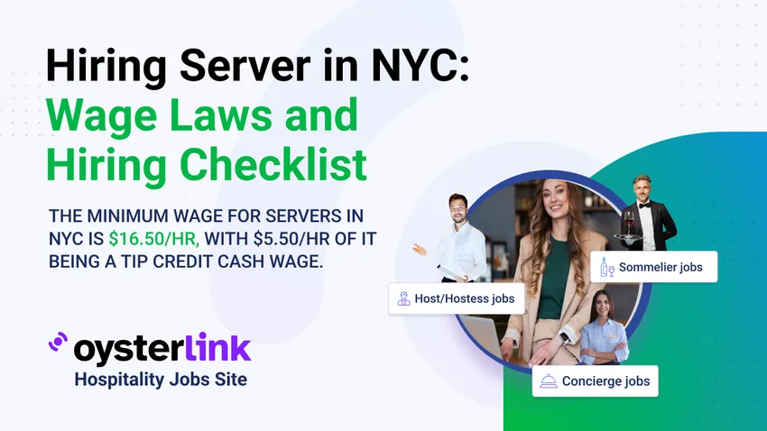Hiring server in new york city wage laws