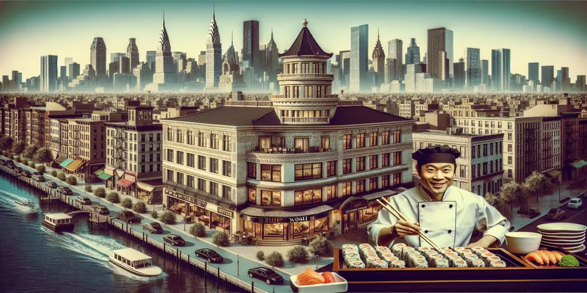 What restaurants do Sushi Chefs make the most money at in Bayonne, NJ