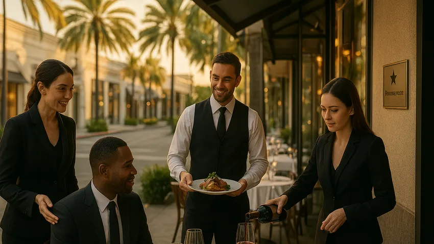 Michelin recommended restaurants Beverly Hills