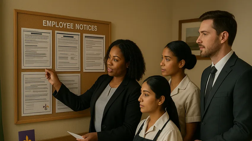 Louisiana labor law posters compliance