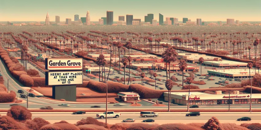 15-year-old jobs in Garden Grove California