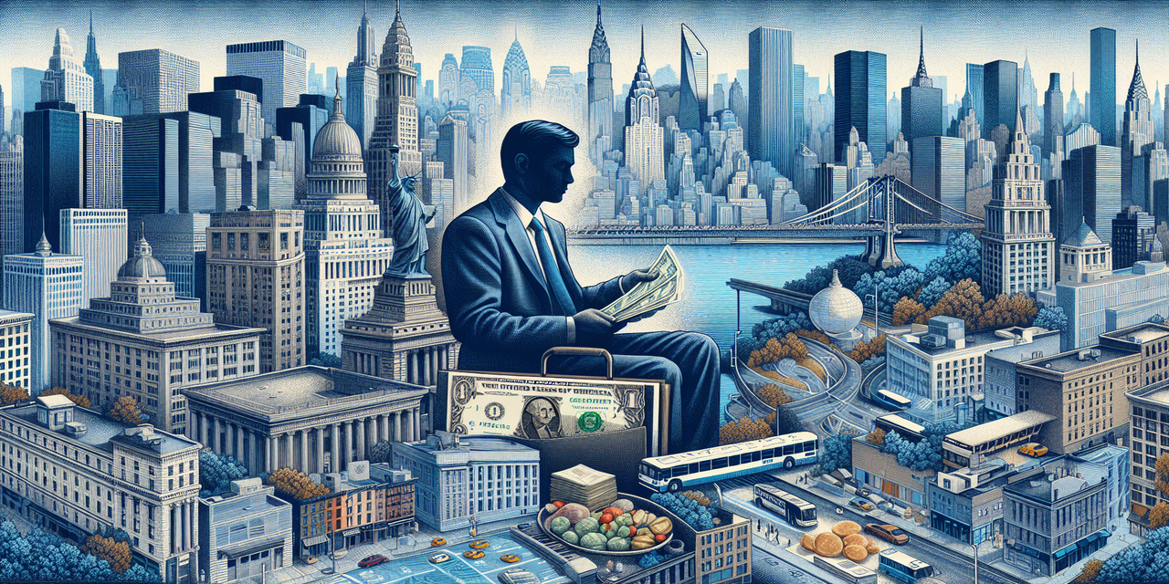 New York City busser wage comparison