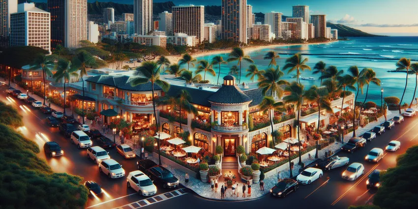 What restaurants do servers make the most money at in Honolulu