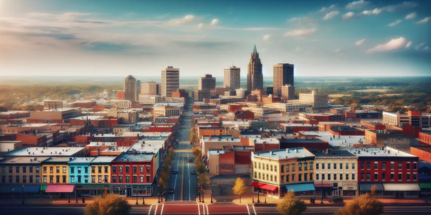 Teen working at fast-food restaurant in Mansfield
