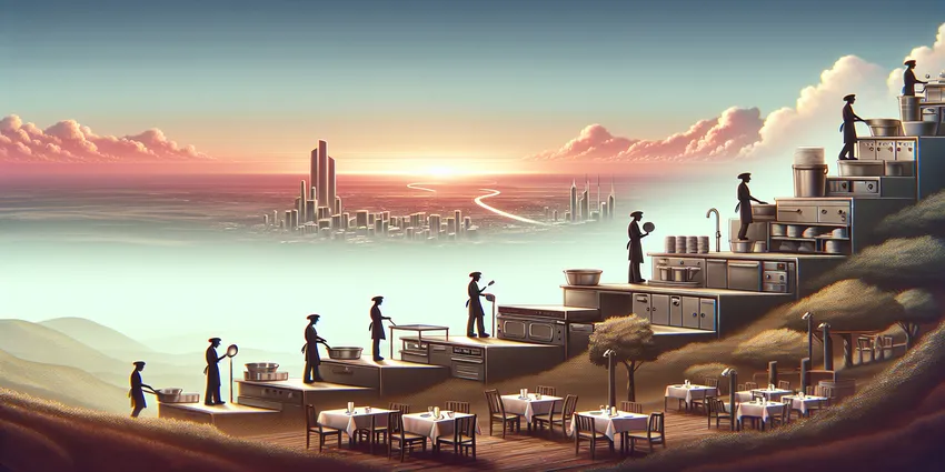 Dishwasher career progression roadmap