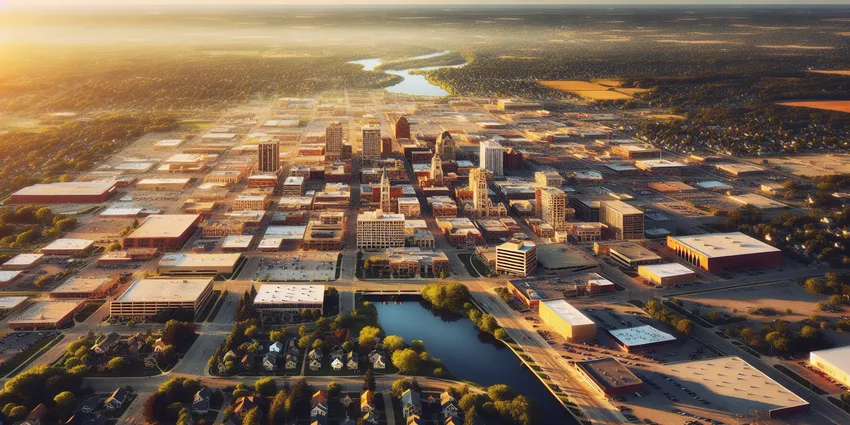 Teen working at a fast-food restaurant in Appleton, WI