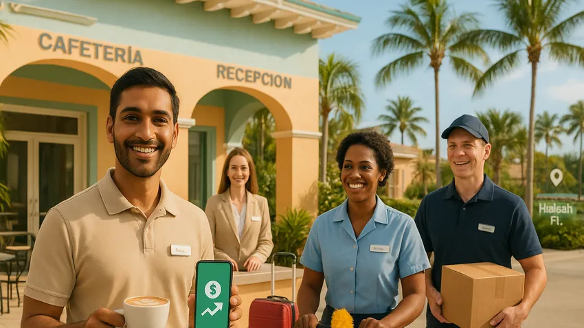 Easy jobs in hospitality in Hialeah FL